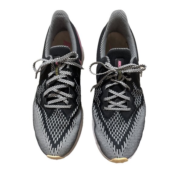 Nike Womens Zoom Winflo 6 SE BQ9266-001 Black Running Floral Sneakers Size 12 - Picture 1 of 5